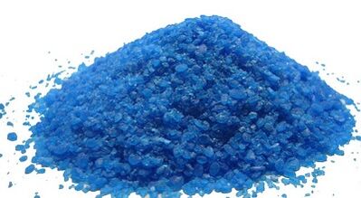 Copper sulfur for nail fungus treatment